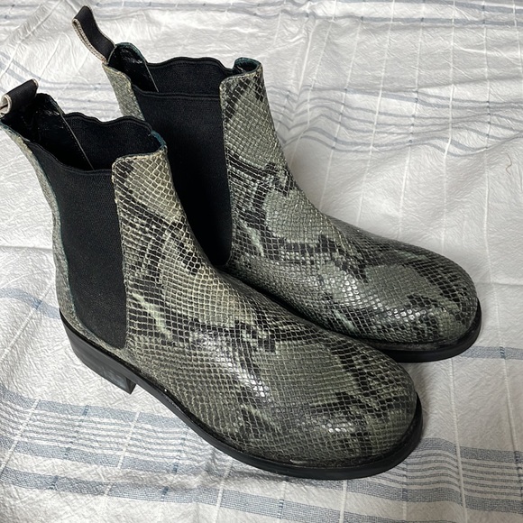 Joseph Fenestrier sneak skin boots - Picture 2 of 6